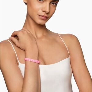 David Yurman Pink Rubber Bracelet